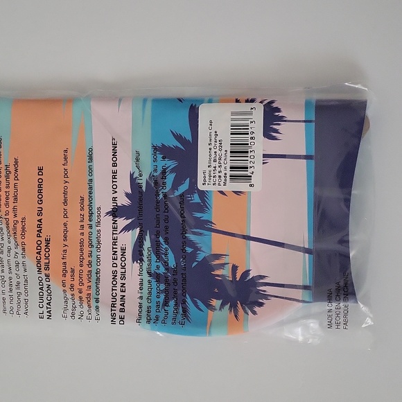 Sporti Silicone Swim Cap - Picture 6 of 6